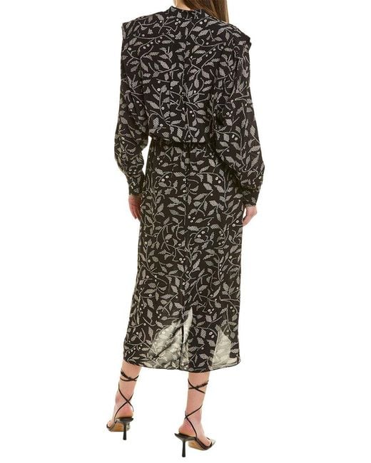 Isabel Marant Black Étoile Okley Midi Dress