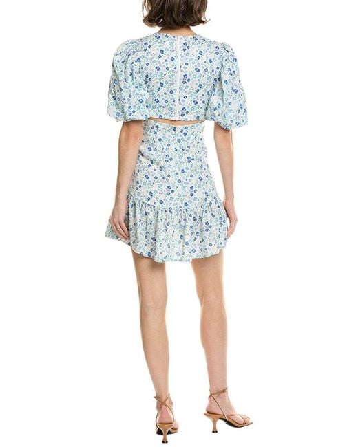 Cake For Dinner Blue Claire Mini Dress