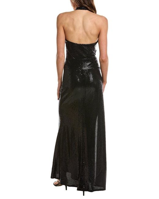 Issue New York Black Sequin Maxi Dress