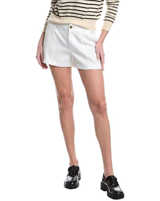 Alice + Olivia White Tommie Short