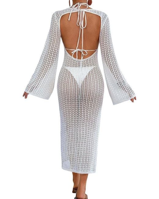 Nino Balcutti White Midi Dress