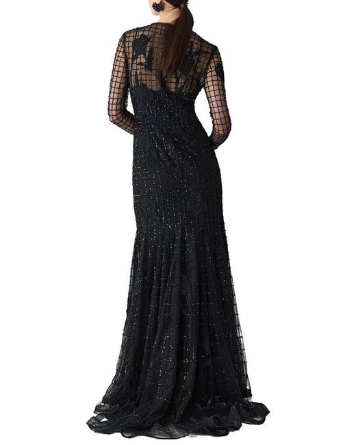 Carolina Herrera Black Gown