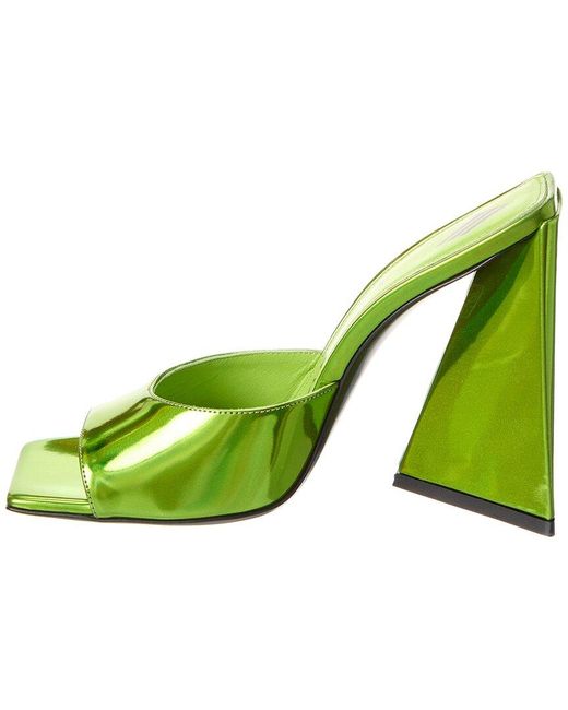 The Attico Green Devon Sandal