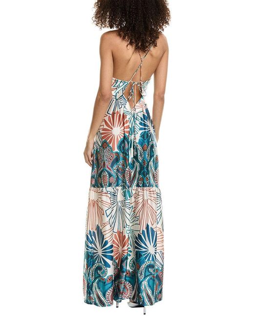 Ba&sh Blue Maxi Dress