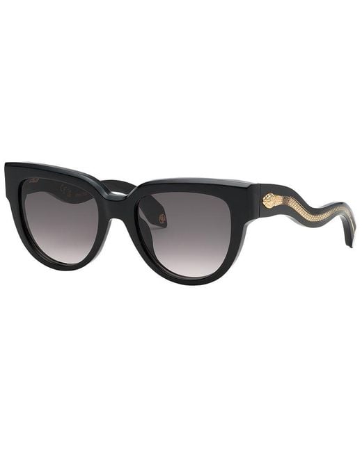Roberto Cavalli Black 53Mm Sunglasses