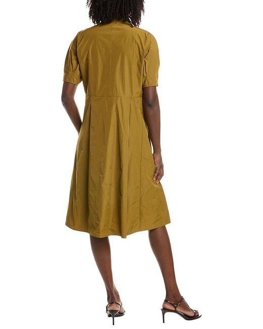 Max Mara Yellow Mm By Cadmio Shirtdress