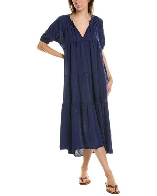 9seed Blue Core Midi Dress