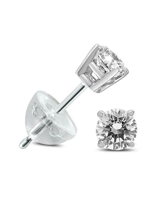 Monary White 14k 0.25 Ct. Tw. Diamond Earrings