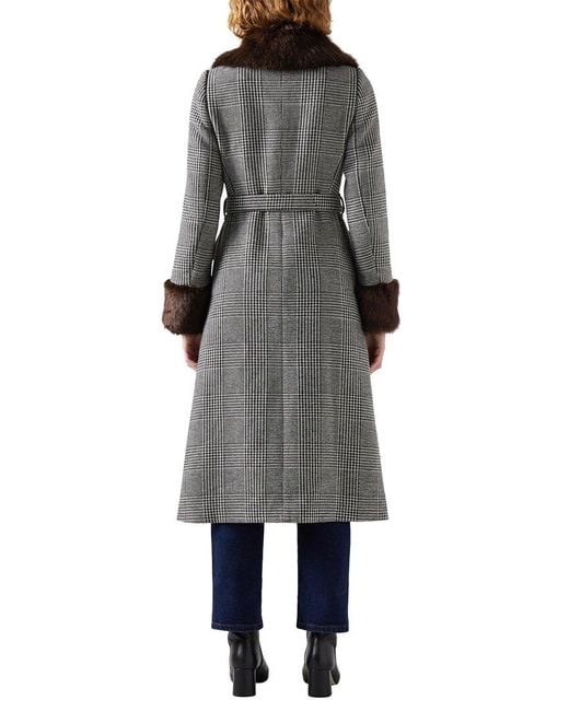 L.K.Bennett Gray Lottie Coat