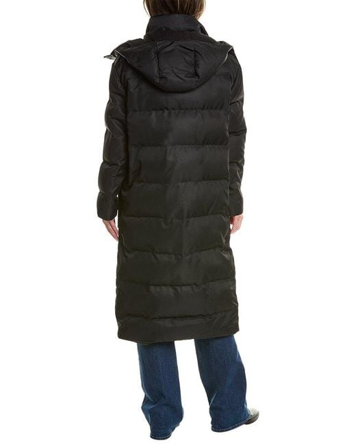 AllSaints Black Allana Puffer Coat