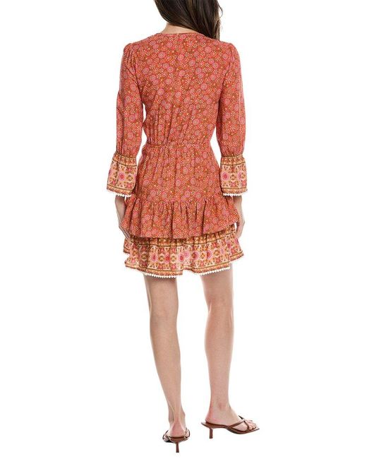 Walker & Wade Red Walker&Wade Hailey Dress