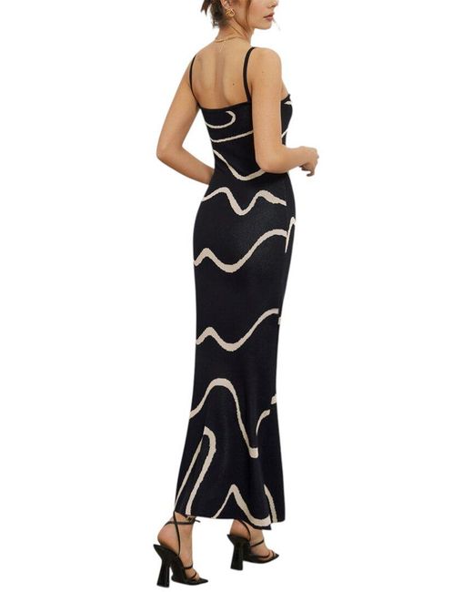 BELLA DESERT Black Maxi Dress