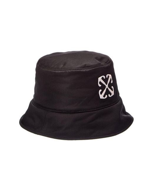 Off-White c/o Virgil Abloh Black Arrow Bucket Hat for men