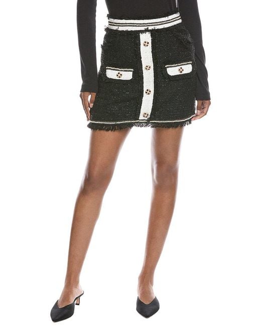 Walter Baker Black Dalia Skirt