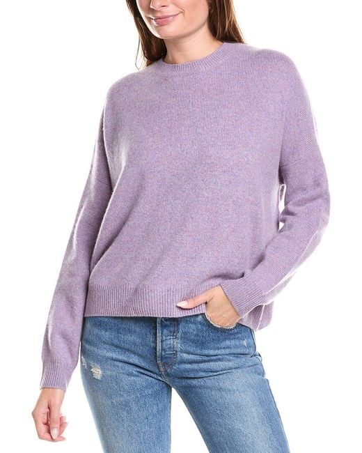 Mauve cashmere sweater sales