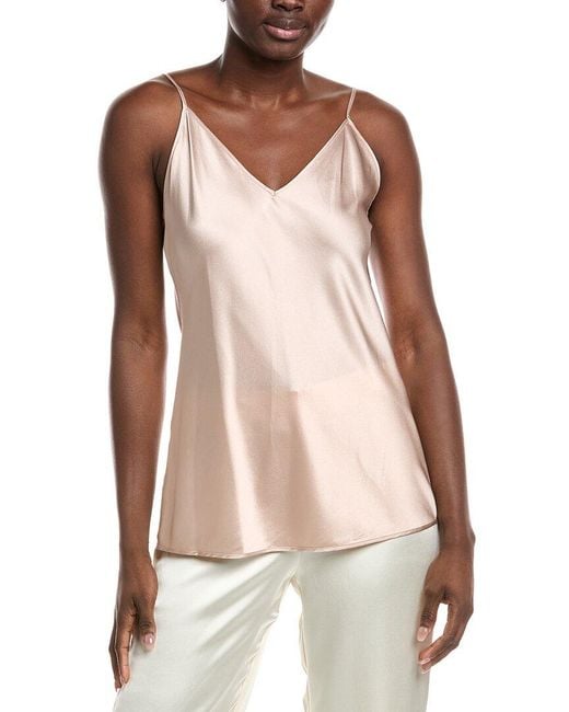 Max Mara Natural Silk-Blend Cami Shirt