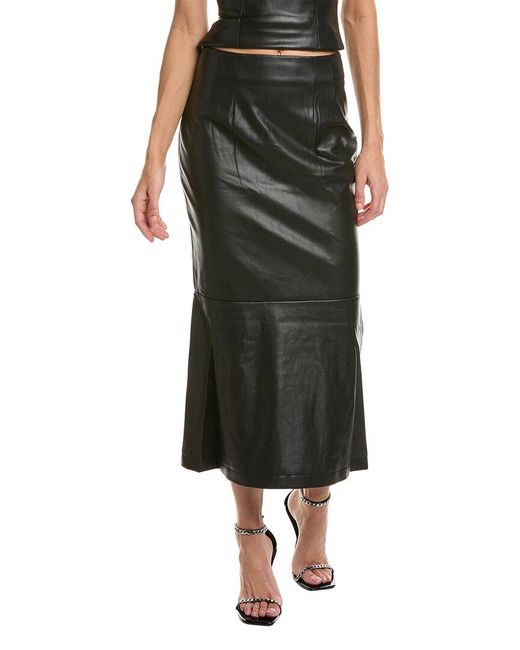 Staud Black Laurel Skirt