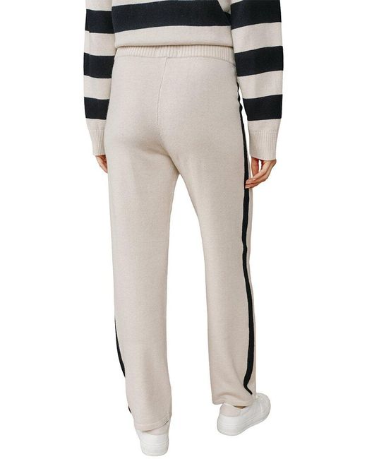 Bella Dahl Multicolor Cashmere & Wool-Blend Straight Leg Sweatpant