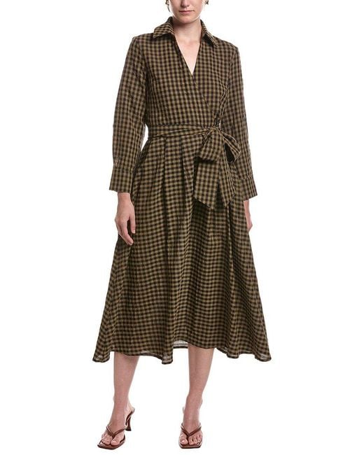 Moonsea Green Midi Shirtdress