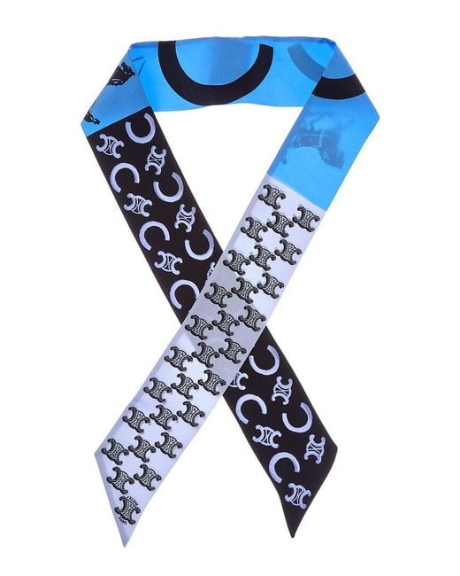 Céline Blue Silk Ribbon
