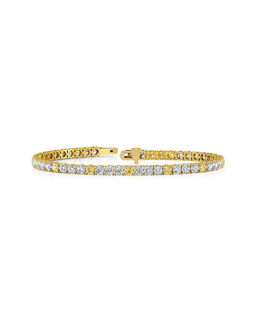 Lab Grown Diamonds White 14K 6.75 Ct. Tw. Lab-Grown Diamond Tennis Bracelet