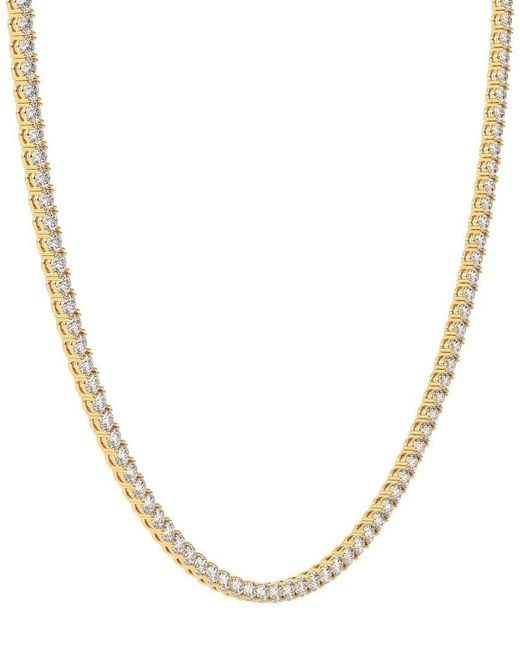 Lab Grown Diamonds Natural 14K 25.00 Ct. Tw. Lab-Grown Diamond Necklace
