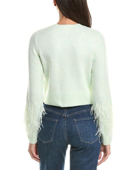 Cinq À Sept Green Briana Sweater