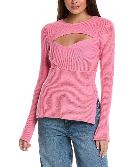 3.1 Phillip Lim Red Double Face Top