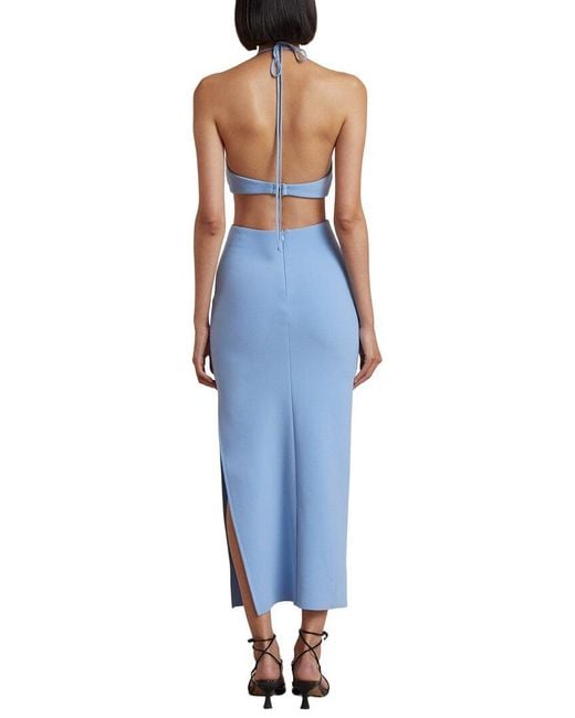Bec & Bridge Blue Iris Midi Dress