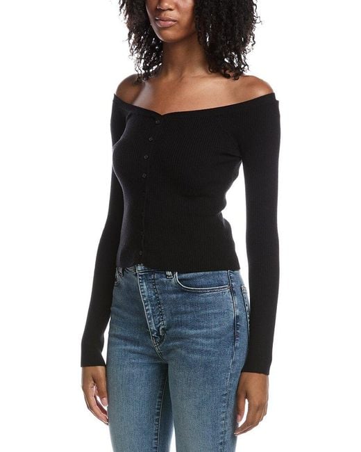 Z Supply Black Jovy Sweater Top