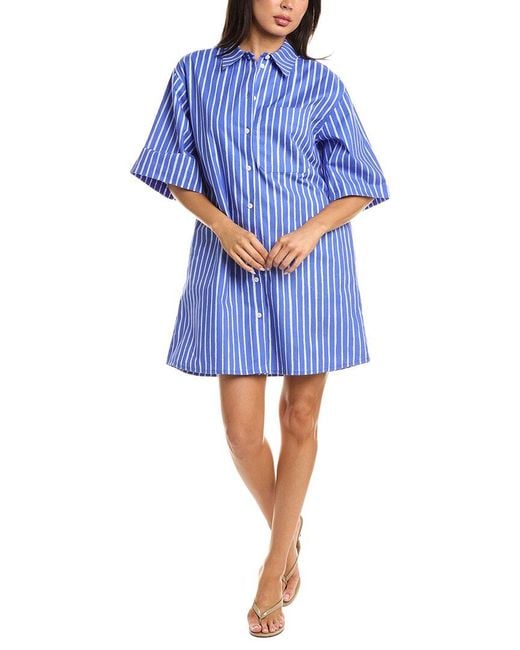 Marimekko Blue Niidet Piccolo Mini Dress