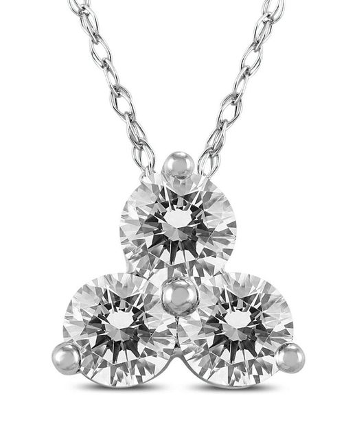 Monary Multicolor 14k 0.96 Ct. Tw. Diamond Necklace