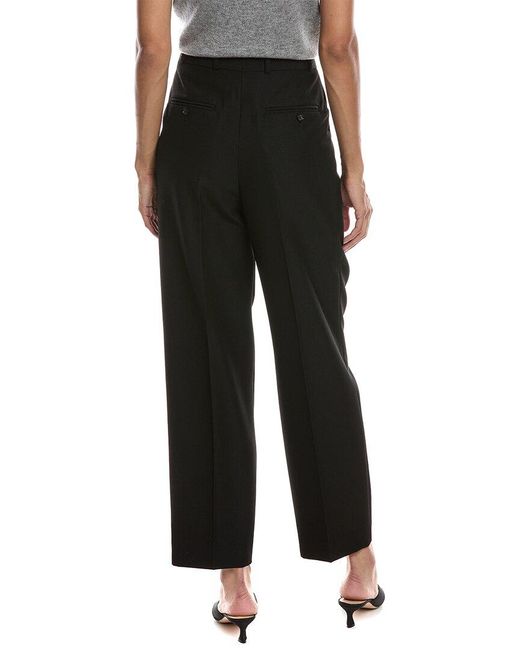 Totême  Black Wool-Blend Trouser