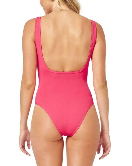 LSPACE Pink L* Coco Classic One-piece