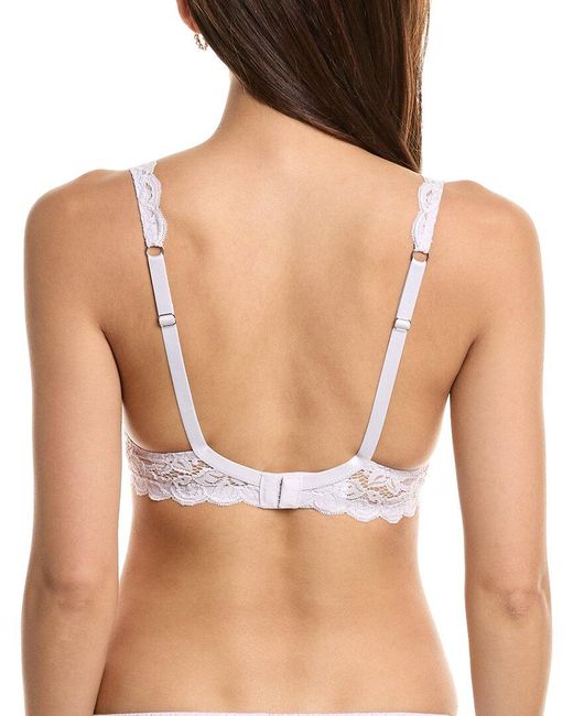 Hanro White Luxury Moments Underwire Bra