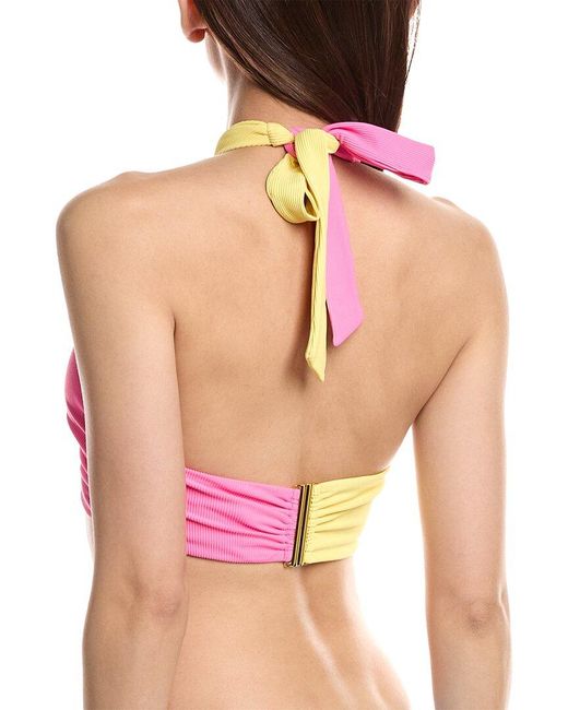 Beach Riot Pink Jessica Bikini Top