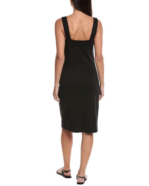 Nation Ltd Black Claude Midi Dress