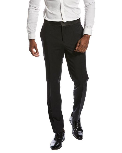 Boss Black Wool-blend Trouser for men