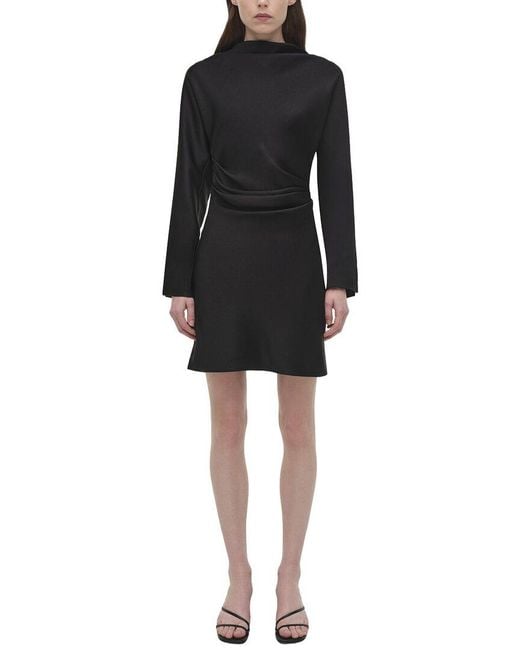Jonathan Simkhai Black Harpor Mini Dress