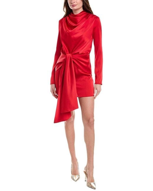Nicholas Red Ellara Mini Dress