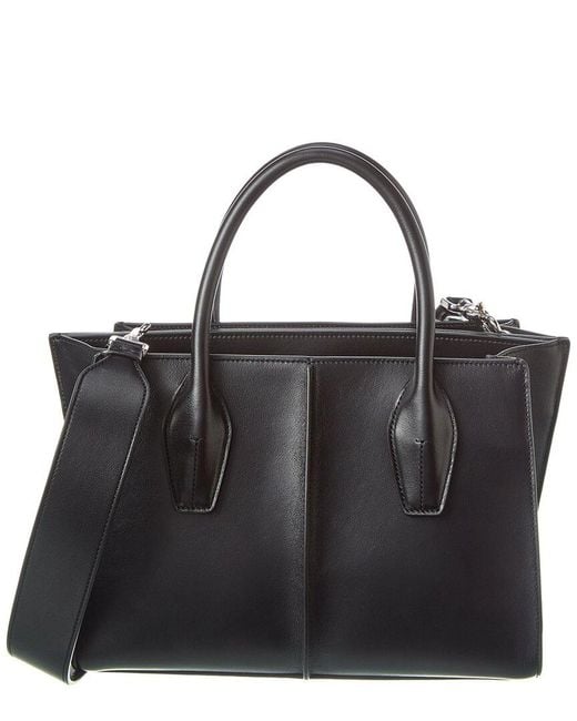 Tod's Black Tods Leather Satchel