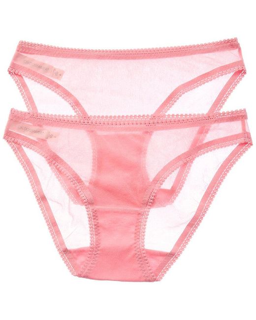 On Gossamer Pink 2Pk Hip Bikini