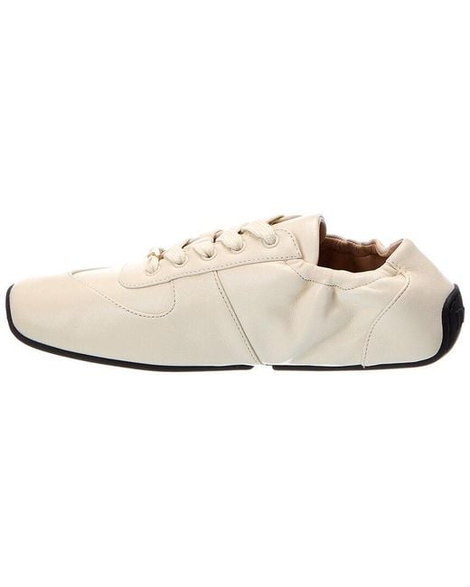 Dior White Leather Sneaker