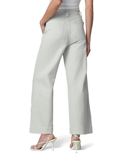 Joe's Jeans Gray The Avery Wide Leg Ankle Jean