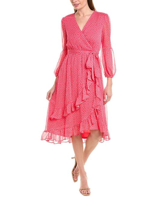 Maison Tara Pink Serena Maxi Dress
