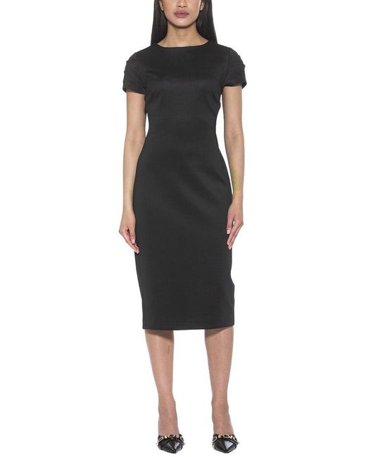 Alexia Admor Black Crysta Sheath Dress