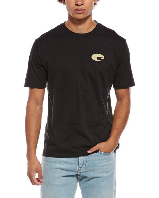 COSTA APPAREL Black Species Shield T-Shirt for men