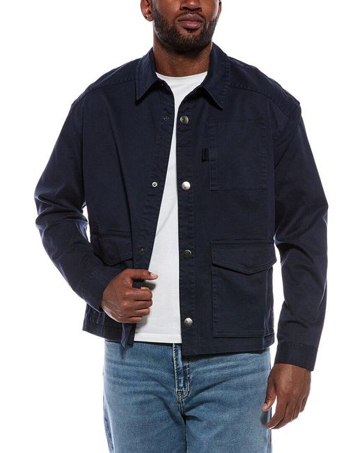 ATM Blue Twill Army Jacket for men