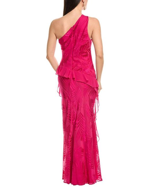 MILLY Pink Ryanna Maxi Dress