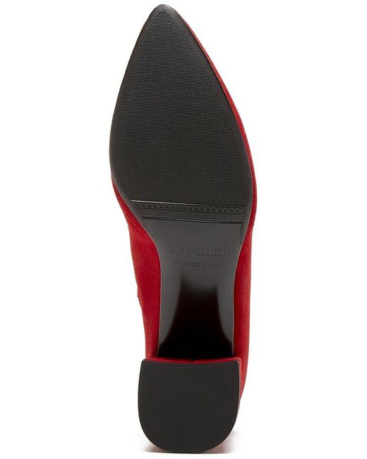 La Canadienne Red Darling Suede Boot